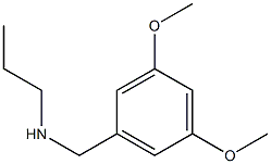 [(3,5-dimethoxyphenyl)methyl](propyl)amine Struktur