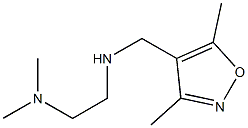 [(3,5-dimethyl-1,2-oxazol-4-yl)methyl][2-(dimethylamino)ethyl]amine Struktur