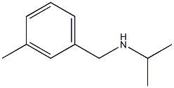 [(3-methylphenyl)methyl](propan-2-yl)amine Struktur