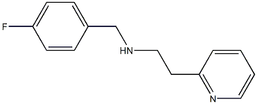 [(4-fluorophenyl)methyl][2-(pyridin-2-yl)ethyl]amine Struktur