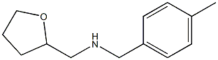 [(4-methylphenyl)methyl](oxolan-2-ylmethyl)amine Struktur