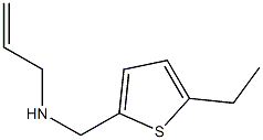 [(5-ethylthiophen-2-yl)methyl](prop-2-en-1-yl)amine Struktur