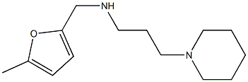 [(5-methylfuran-2-yl)methyl][3-(piperidin-1-yl)propyl]amine Struktur