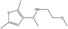 [1-(2,5-dimethylthiophen-3-yl)ethyl](2-methoxyethyl)amine Struktur