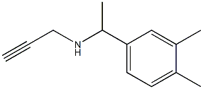 [1-(3,4-dimethylphenyl)ethyl](prop-2-yn-1-yl)amine Struktur