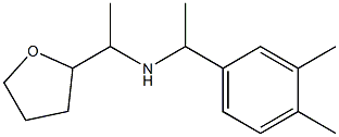 [1-(3,4-dimethylphenyl)ethyl][1-(oxolan-2-yl)ethyl]amine Struktur