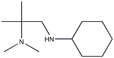 [1-(cyclohexylamino)-2-methylpropan-2-yl]dimethylamine Struktur