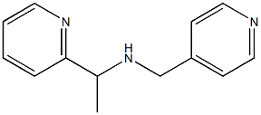 [1-(pyridin-2-yl)ethyl](pyridin-4-ylmethyl)amine Struktur