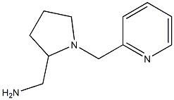 [1-(pyridin-2-ylmethyl)pyrrolidin-2-yl]methanamine Struktur