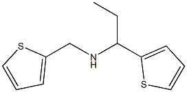 [1-(thiophen-2-yl)propyl](thiophen-2-ylmethyl)amine Struktur