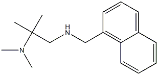 [2-(dimethylamino)-2-methylpropyl](naphthalen-1-ylmethyl)amine Struktur