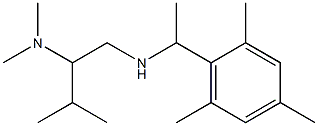 [2-(dimethylamino)-3-methylbutyl][1-(2,4,6-trimethylphenyl)ethyl]amine Struktur