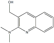 [2-(dimethylamino)quinolin-3-yl]methanol Struktur