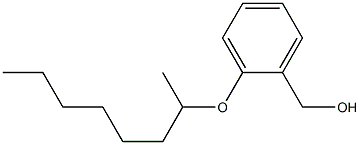 [2-(octan-2-yloxy)phenyl]methanol Struktur