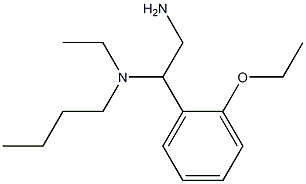 [2-amino-1-(2-ethoxyphenyl)ethyl](butyl)ethylamine Struktur