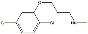 [3-(2,5-dichlorophenoxy)propyl](methyl)amine Struktur