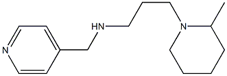 [3-(2-methylpiperidin-1-yl)propyl](pyridin-4-ylmethyl)amine Struktur