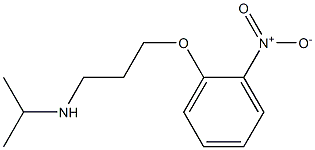 [3-(2-nitrophenoxy)propyl](propan-2-yl)amine Struktur