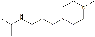 [3-(4-methylpiperazin-1-yl)propyl](propan-2-yl)amine Struktur