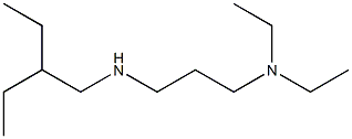 [3-(diethylamino)propyl](2-ethylbutyl)amine Struktur