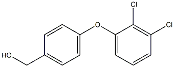 [4-(2,3-dichlorophenoxy)phenyl]methanol Struktur