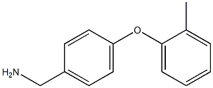 [4-(2-methylphenoxy)phenyl]methanamine Struktur