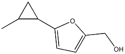 [5-(2-methylcyclopropyl)furan-2-yl]methanol Struktur