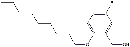 [5-bromo-2-(nonyloxy)phenyl]methanol Struktur