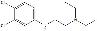 {2-[(3,4-dichlorophenyl)amino]ethyl}diethylamine Struktur