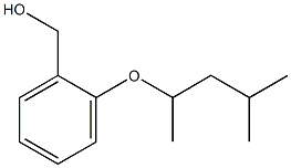 {2-[(4-methylpentan-2-yl)oxy]phenyl}methanol Struktur