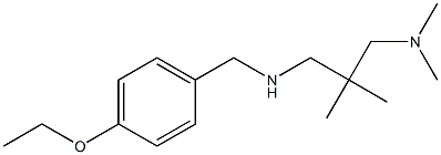 {2-[(dimethylamino)methyl]-2-methylpropyl}[(4-ethoxyphenyl)methyl]amine Struktur