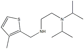 {2-[bis(propan-2-yl)amino]ethyl}[(3-methylthiophen-2-yl)methyl]amine Struktur