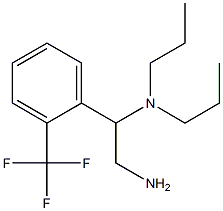 {2-amino-1-[2-(trifluoromethyl)phenyl]ethyl}dipropylamine Struktur