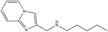 {imidazo[1,2-a]pyridin-2-ylmethyl}(pentyl)amine Struktur