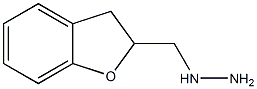 1-(2,3-dihydro-1-benzofuran-2-ylmethyl)hydrazine Struktur