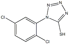 1-(2,5-dichlorophenyl)-1H-1,2,3,4-tetrazole-5-thiol Struktur