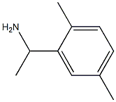 1-(2,5-dimethylphenyl)ethan-1-amine Struktur