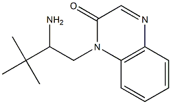 1-(2-amino-3,3-dimethylbutyl)-1,2-dihydroquinoxalin-2-one Struktur