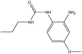 1-(2-amino-4-methoxyphenyl)-3-propylurea Struktur