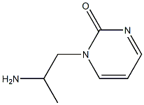 1-(2-aminopropyl)pyrimidin-2(1H)-one Struktur