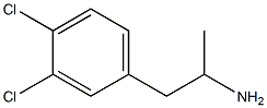 1-(3,4-dichlorophenyl)propan-2-amine Struktur