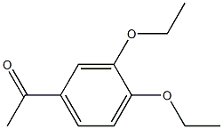 1-(3,4-diethoxyphenyl)ethan-1-one Struktur