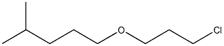 1-(3-chloropropoxy)-4-methylpentane Struktur