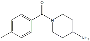 1-(4-methylbenzoyl)piperidin-4-amine Struktur