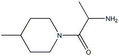 1-(4-methylpiperidin-1-yl)-1-oxopropan-2-amine Struktur