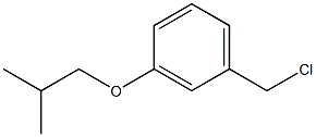 1-(chloromethyl)-3-(2-methylpropoxy)benzene Struktur