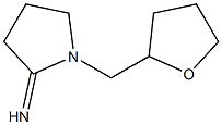 1-(oxolan-2-ylmethyl)pyrrolidin-2-imine Struktur