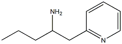 1-(pyridin-2-yl)pentan-2-amine Struktur