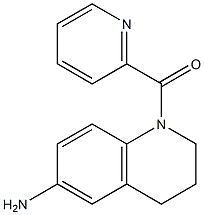 1-(pyridin-2-ylcarbonyl)-1,2,3,4-tetrahydroquinolin-6-amine Struktur