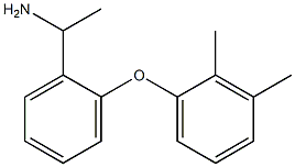 1-[2-(2,3-dimethylphenoxy)phenyl]ethan-1-amine Struktur